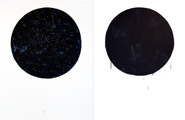 What Exists/What I Perceive (diptych)