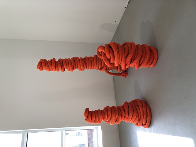 Recent Aquisition - LINE, Orange Piles 2016/17 Art Museum of Akureyri, Akureyri, Iceland.