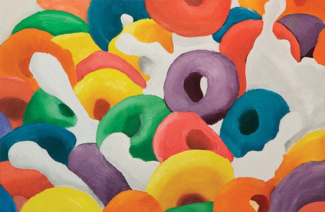 fruit loops painting