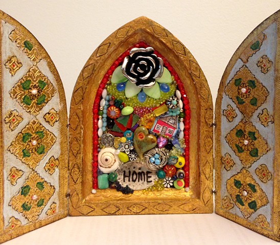 Mini Shrine, "Home"  Mosaic