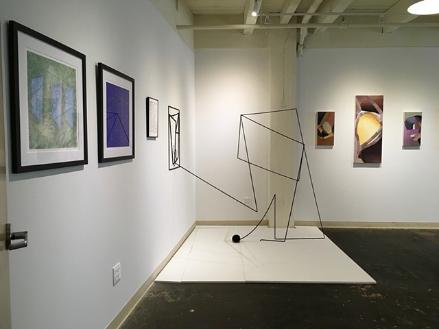 Installation View of Moving Forward