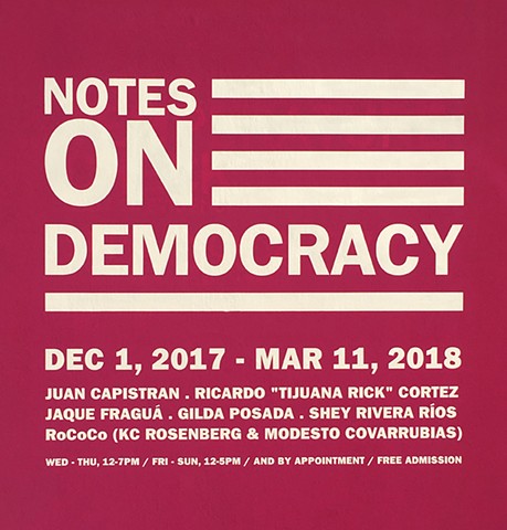 Notes on Democracy at MACLA