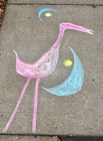 Birdmoons: after Paul Klee