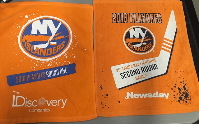 The New York Islanders Playoff Rally Towels