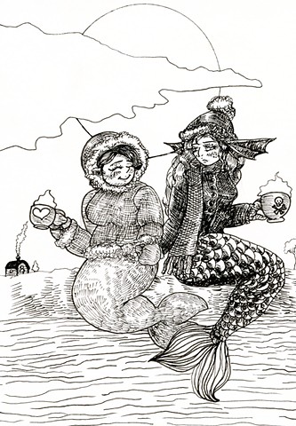 Mermaid and Selkie