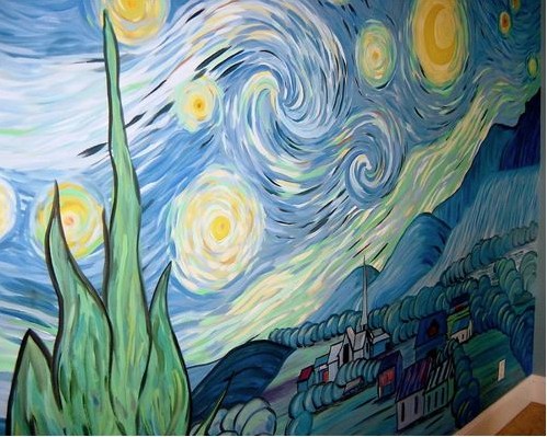 Starry Night mural