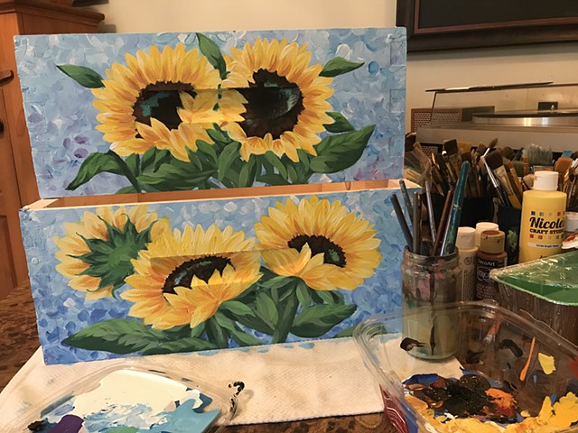 Sunflower Bee Boxes