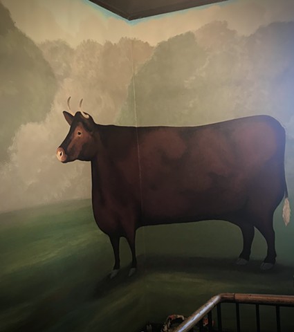 Bull Mural/Meat Shop