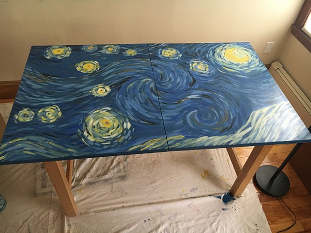 Starry Night table