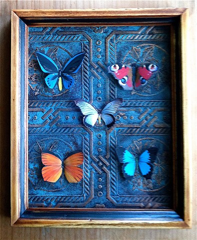 Butterflies on Copper 