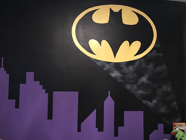 Batman Mural