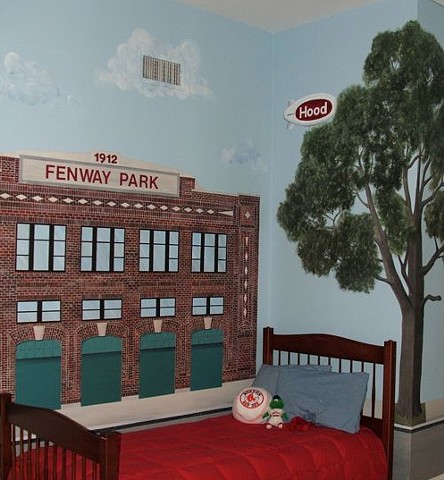 Fenway Park mural