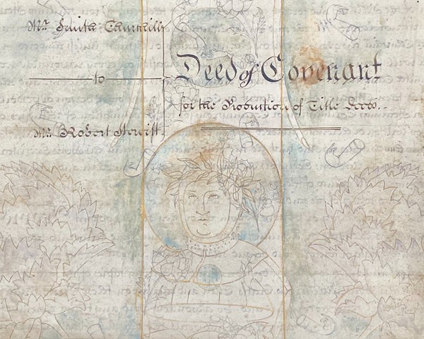 Petrarch and Laura (detail)