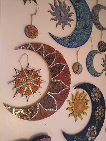 Mosaic Wall Art, Jewelry and Home Decor
