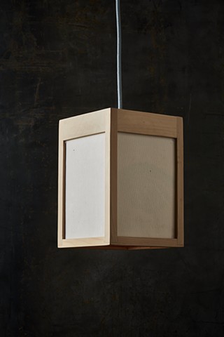 Panel Lamp, pendant. 
(light off)