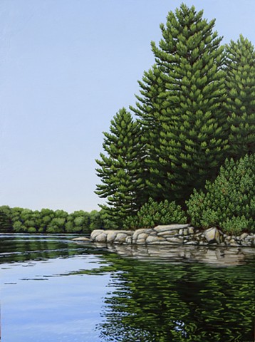 Christina Preece canadian landscape artist art muskoka waterscape