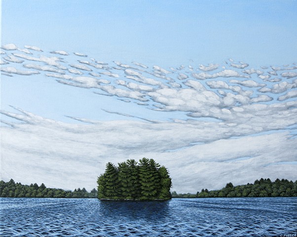 Christina preece Canadian landscape art painting muskoka