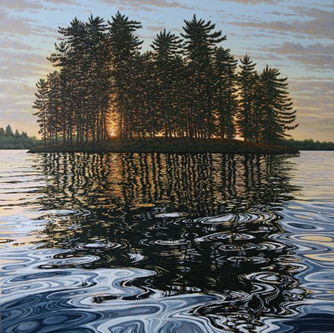 Christina Preece Canadian landscape art artist muskoka waterscape