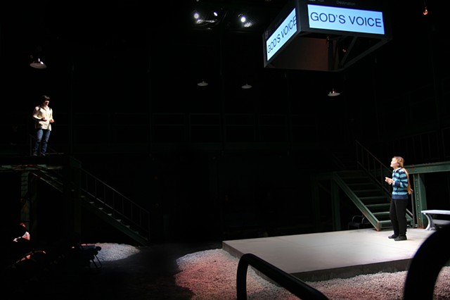Love and Information - Grinnell College - scene design