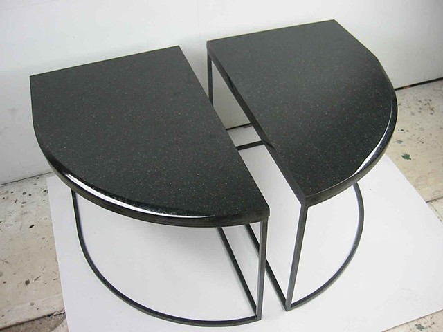 2 Part Curved End Tables