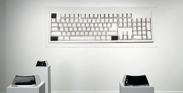 Installation View:
Keyboard Context (Sometimes We Have To Believe In Things We Cannot See)