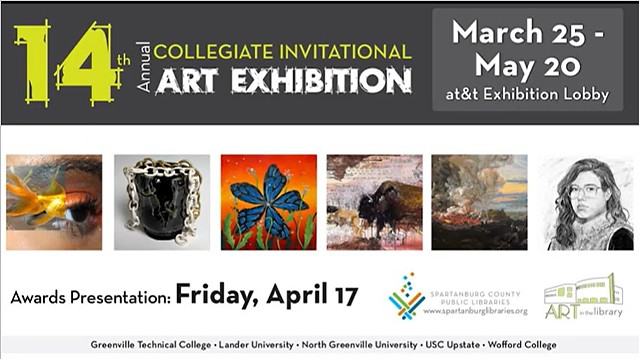 Spartanburg County Library Collegiate Invitational Art Exhibition