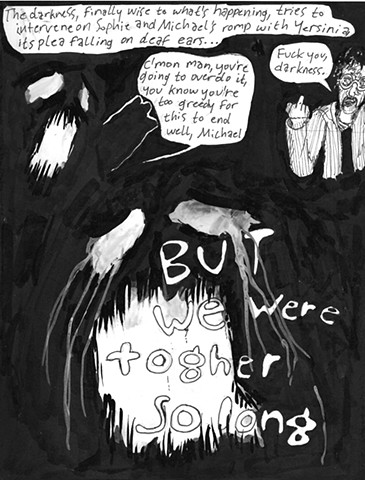 Envy the Dead, Uncompleted Graphic Novel Manuscript, Page 80