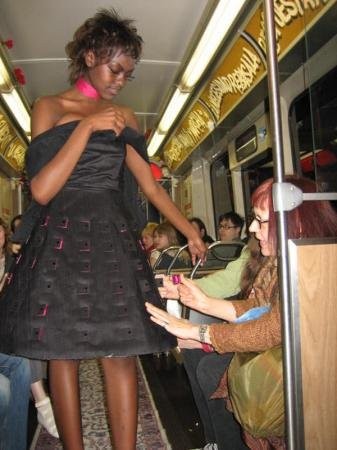 Photo documentation of Nova CTA Fashion Train