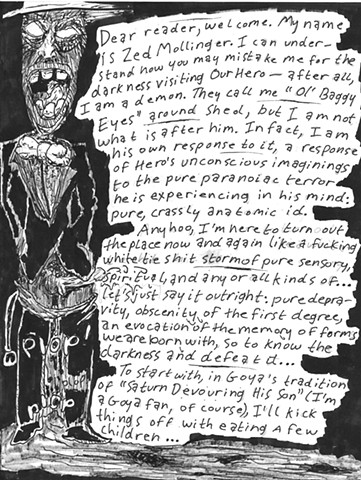 Envy the Dead, Uncompleted Graphic Novel Manuscript, Page 25