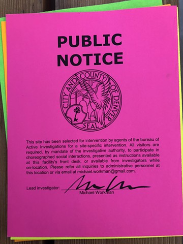 Video Documentation of "Public Notice" Signing at the 48 Hours Summit of Socially-Engaged Art, 2018
