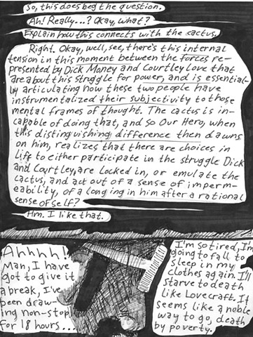 Envy the Dead, Uncompleted Graphic Novel Manuscript, Page 36
