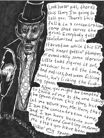 Envy the Dead, Uncompleted Graphic Novel Manuscript, Page 30