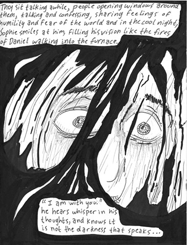 Envy the Dead, Uncompleted Graphic Novel Manuscript, Page 77