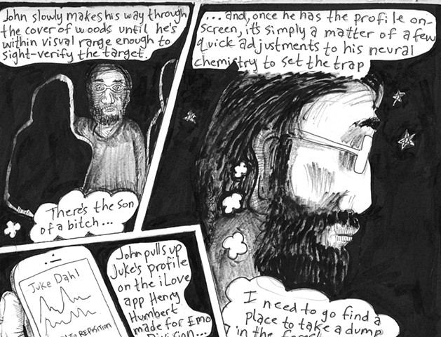 Envy the Dead, Uncompleted Graphic Novel Manuscript, Page 167