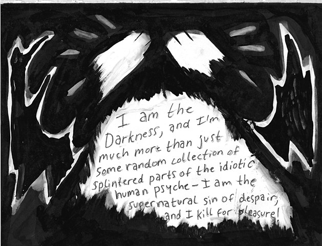 Envy the Dead, Uncompleted Graphic Novel Manuscript, Page 95