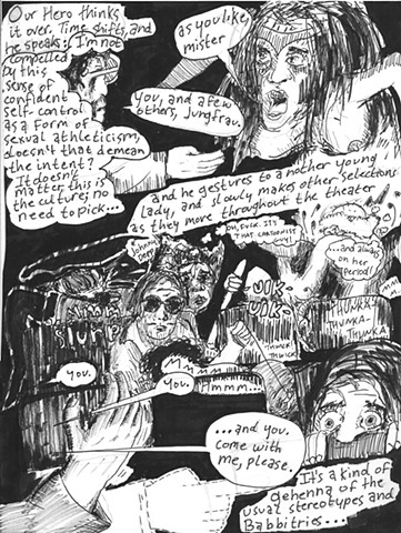 Envy the Dead, Uncompleted Graphic Novel Manuscript, Page 47