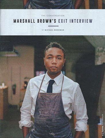Newcity, The Conversation: Marshall Brown.