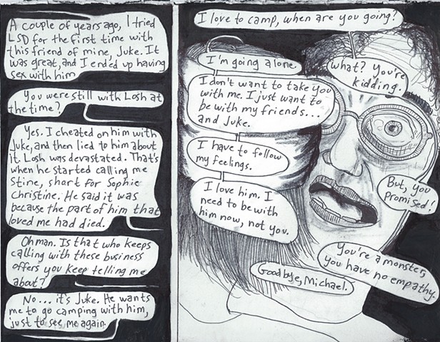 Envy the Dead, Uncompleted Graphic Novel Manuscript, Page 71