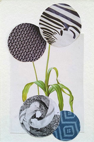 Dystopian Botanical Collage Terri Whetstone