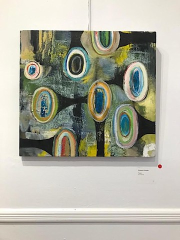 "Yowza",2019 Oil on Canvas, 24" x 26"