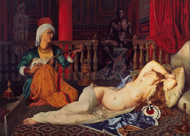 Odalisque with Slave, Restored    