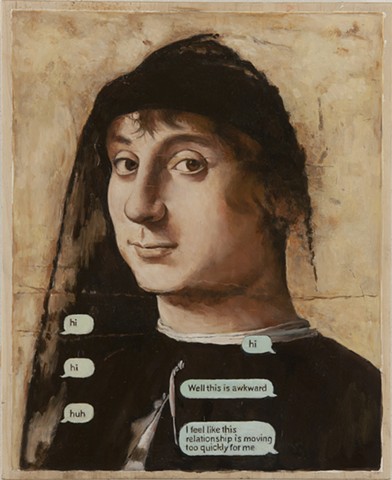 Online Dating-This Relationship is Going Too Fast for Me after Antonello da Messina’s Portrait of an Unknown Man