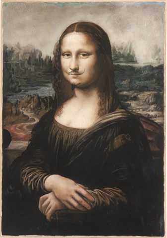 Mona Lisa, L.H.O.O.Q , Restored
