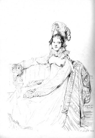 2.	Madame Louis-Nicolas-Marie Destouches, nee’ Armande-Edmee Charton, Restored   