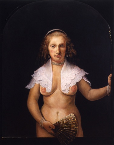 Portrait of Agatha Bas, Restored    