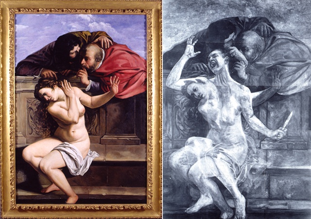 Susanna and the Elders, Restored