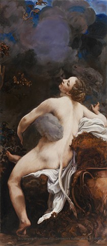 Io Changing into a Cow after Correggio’s Jupiter and Io