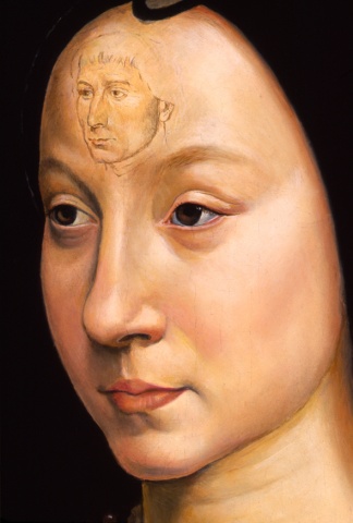 Portrait of Maria Baroncelli Portinari, Restored  (Detail)