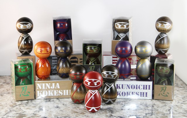 Ninja Kokeshi Gallery