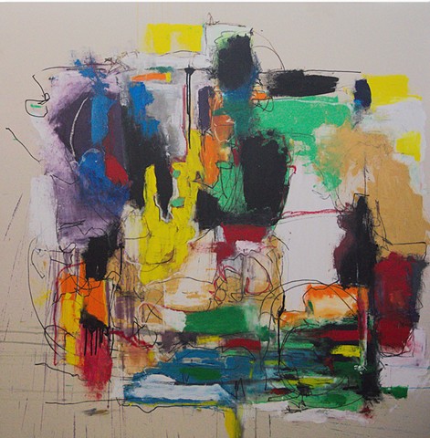 I'm a big softy because I have a tendency to cry in front of Joan Mitchell paintings.
